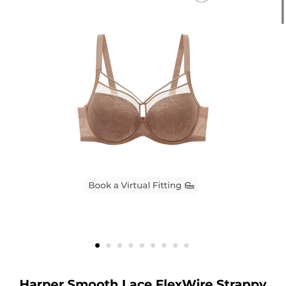 Understance Brown Lace FlexWire Strappy Bra (2 available)
